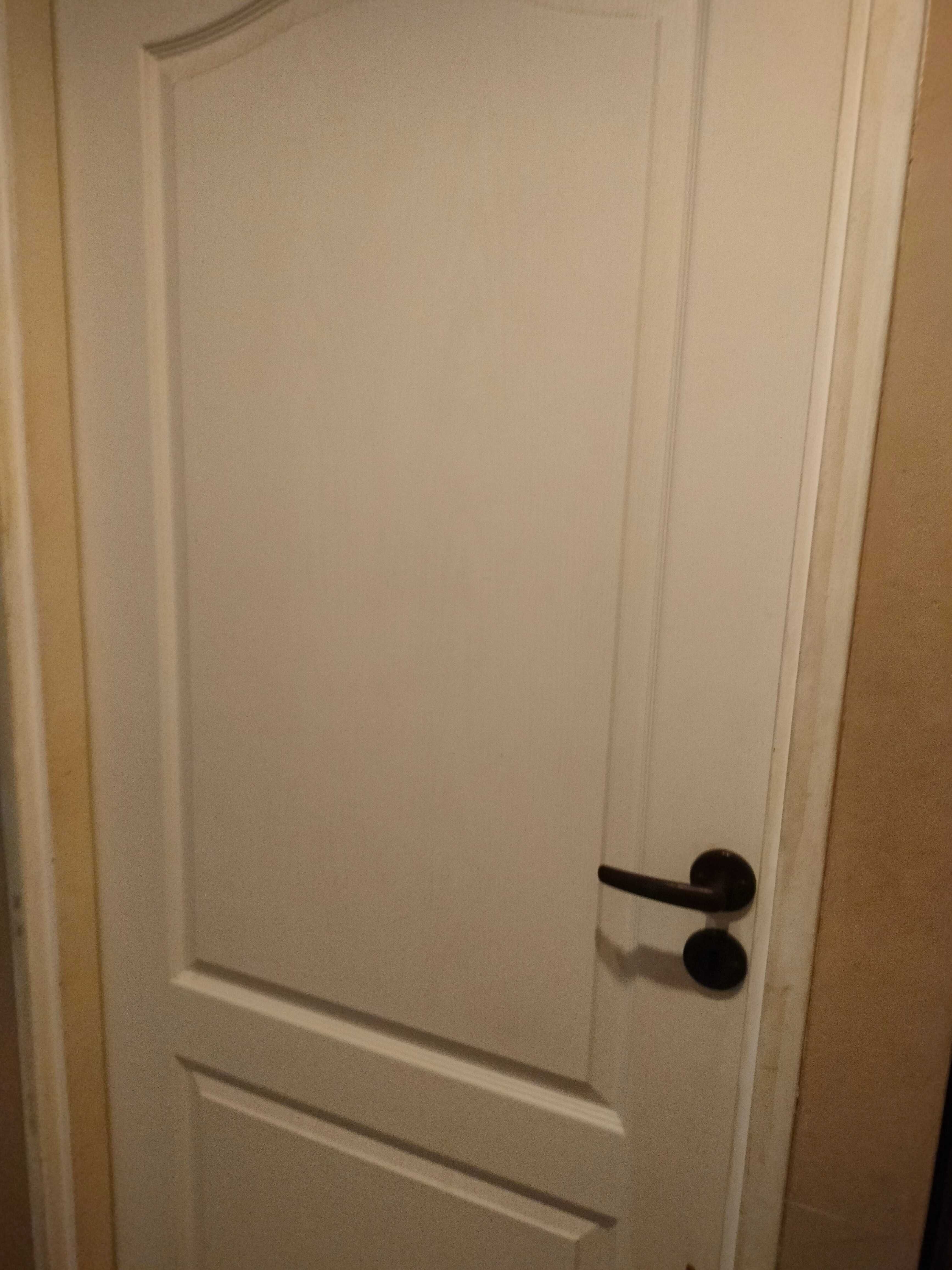 3 szt Drzwi wewnętrzne białe używane