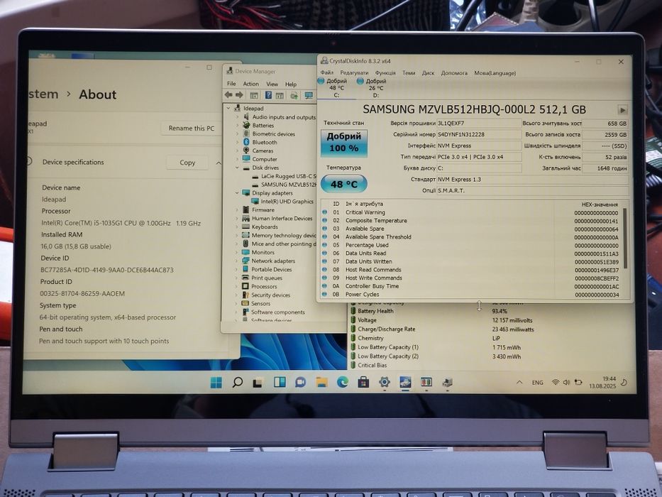 Трансформер Lenovo IdeaPad Flex5.  i5 10th, 16Gb, 512Gb FullHD IPS