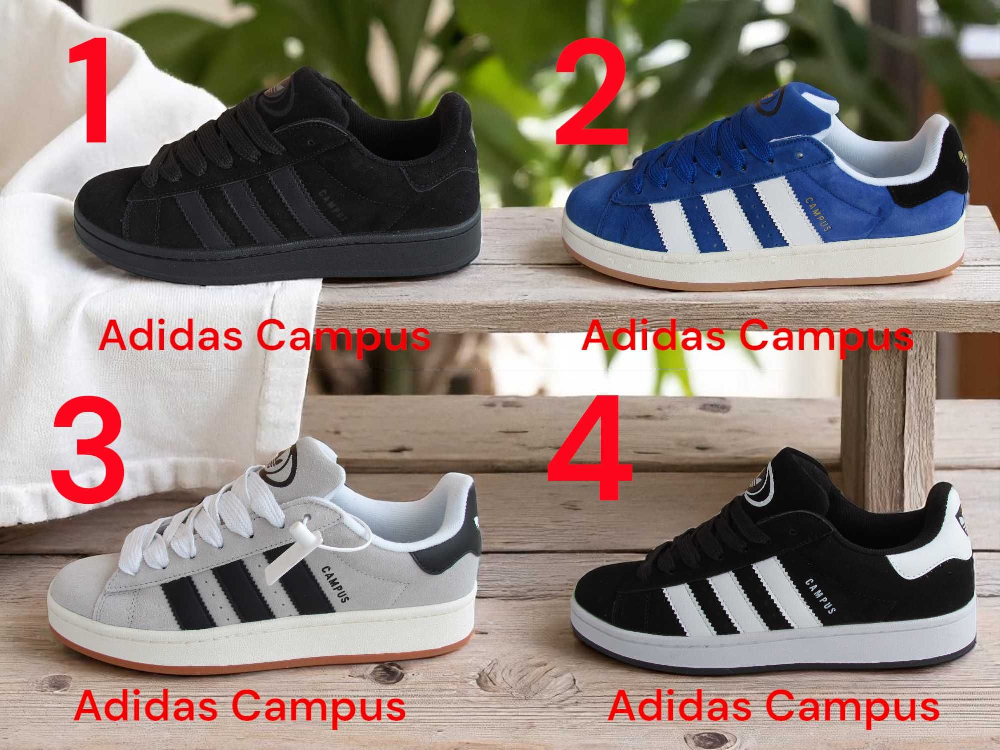 Кросівки Adidas campus (0103), (0104), (0105), (0106)
