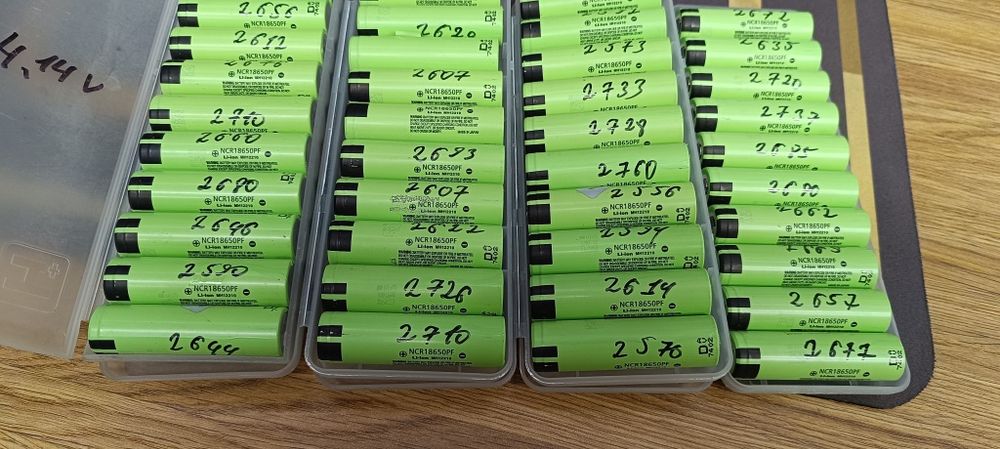 Акумулятор Panasonic NCR 18650PF 2700 mAh, 3,7В, 10А