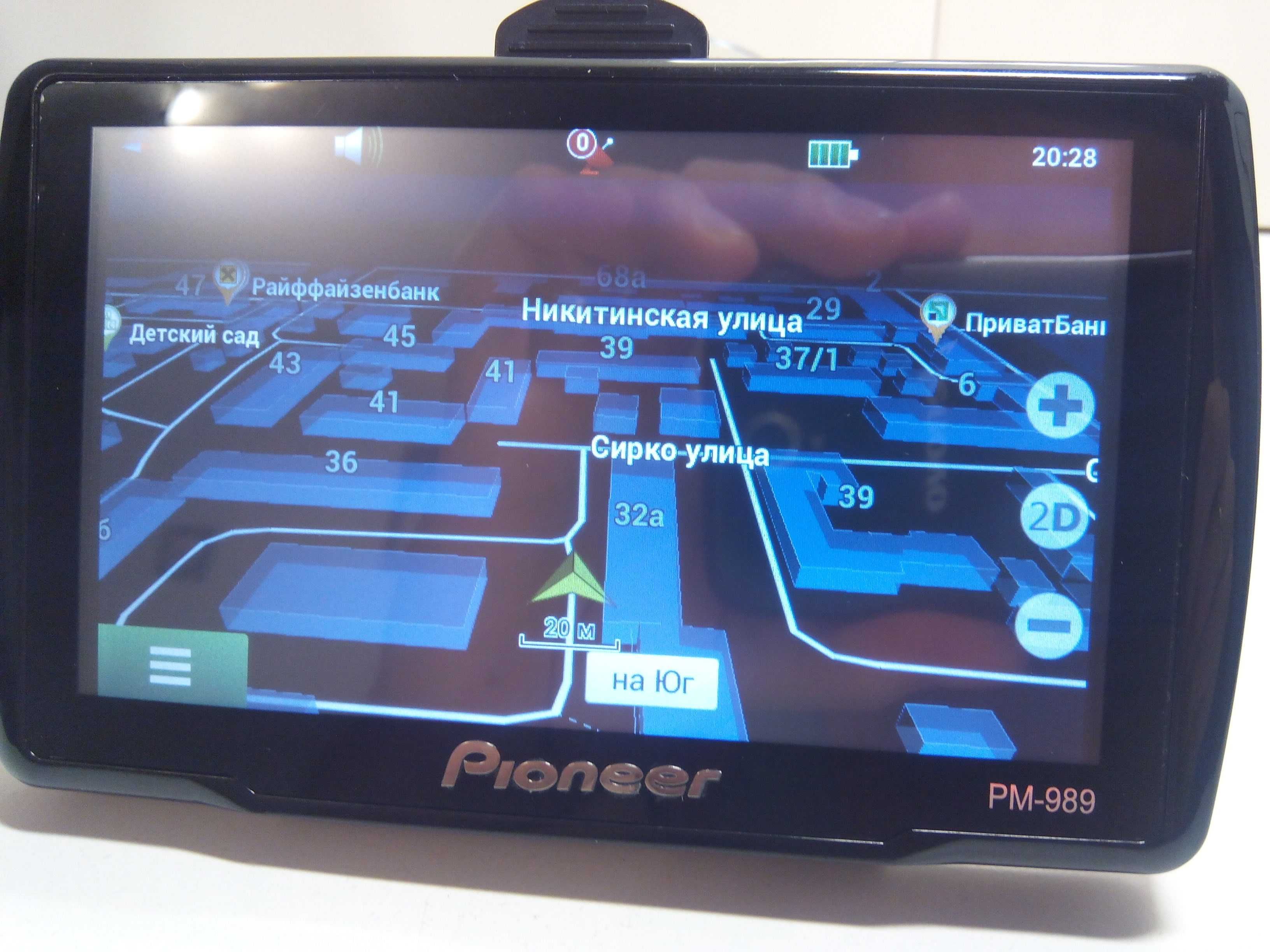 Pioneer TIR GPS навігатор зі свіжими картами України та Європи 2024р!