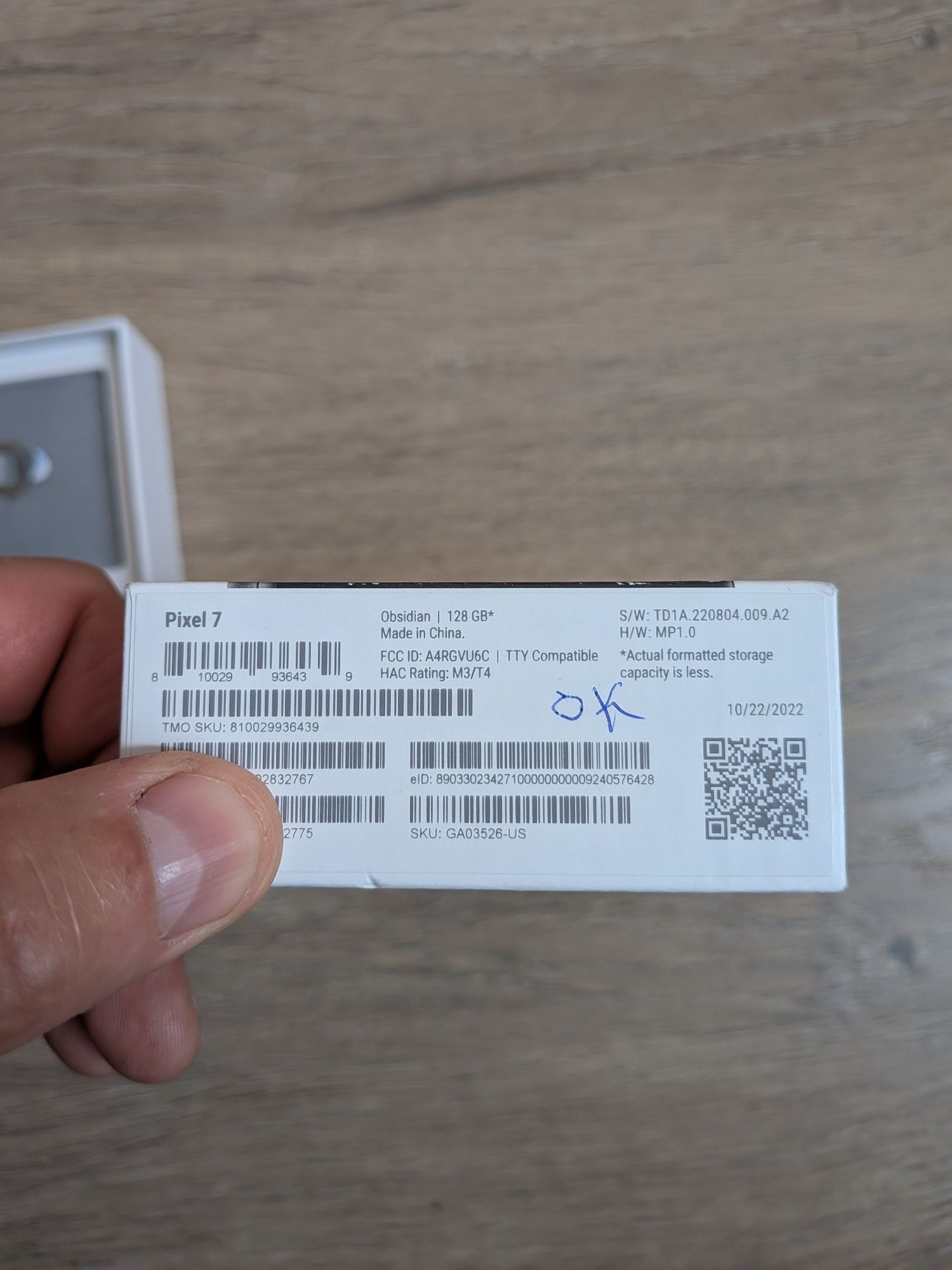 Продам Google Pixel 7, 128, Black