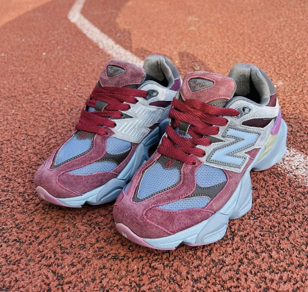 Стильові кросівки New Balance 9060 Bordo blue