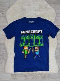 Koszulka T-shirt Minecraft Rozmiar 140 - 146 na Wiek 10 a 11 Lat