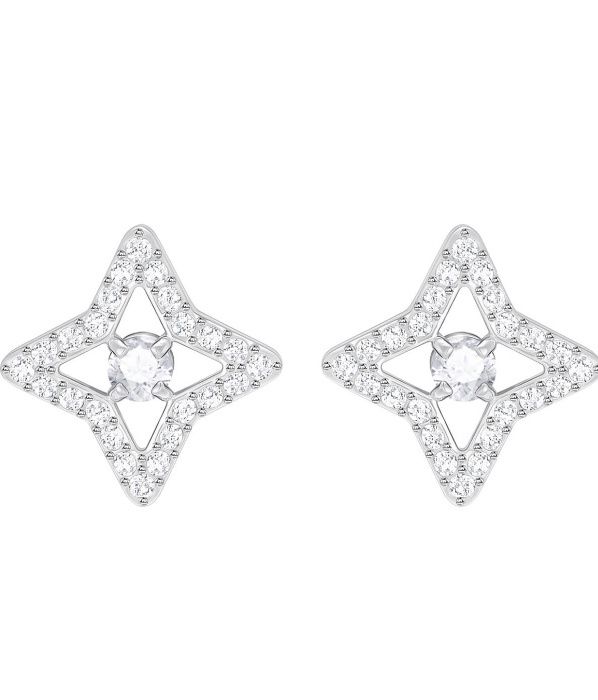 Kolczyki Swarovski Sparkling dance star stud pierced earings, nowe