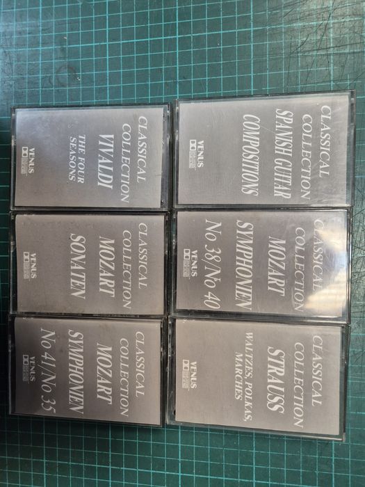 Kasety magnetofonowe Muzyka Klasyczna 6 sztuk