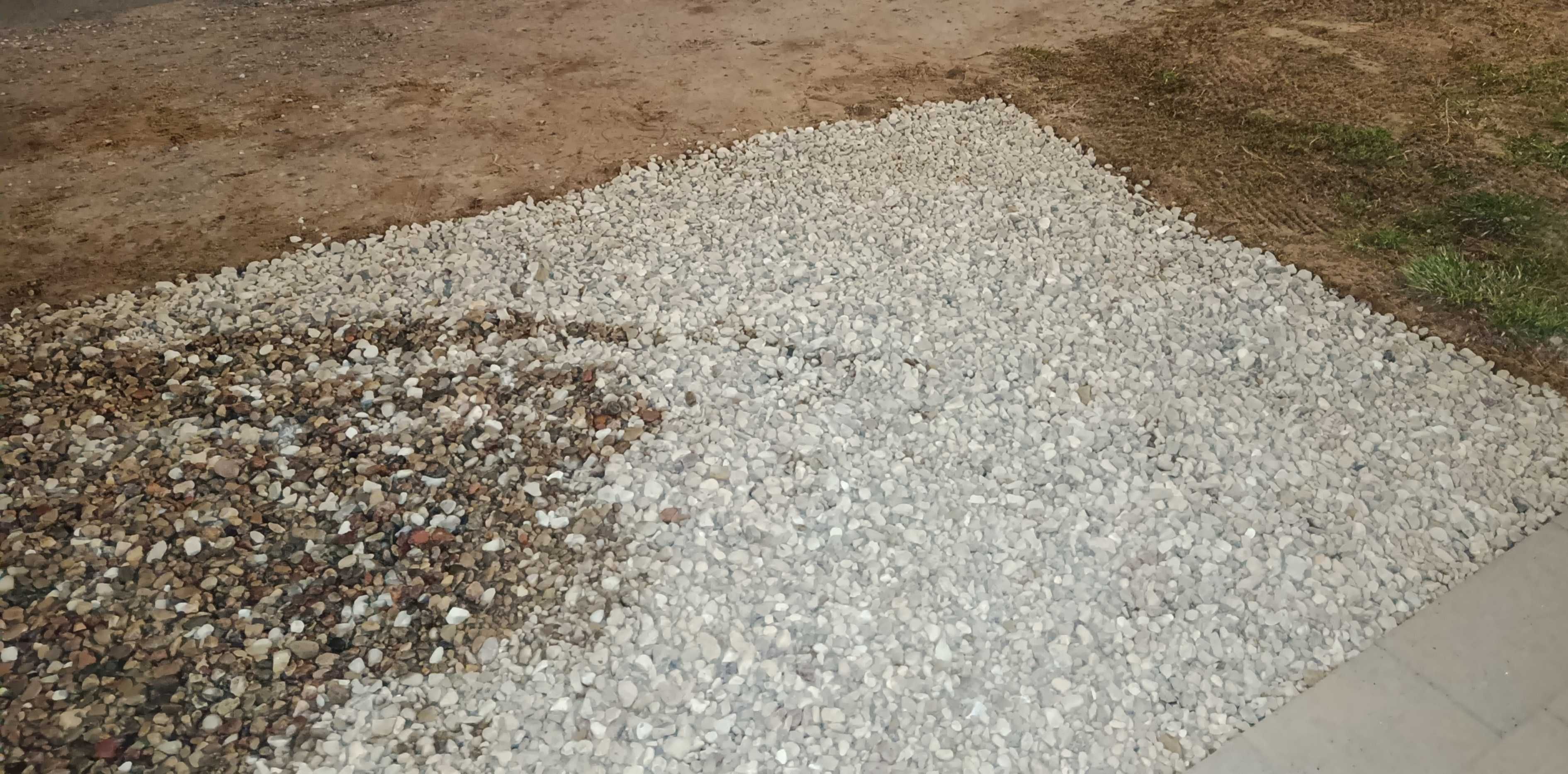 Kamień otoczak frakcja 16.28 500kg na wjazd wokół drzewek Ciechocinek