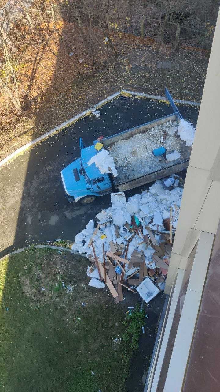 Прибирання буд сміття. 24/7. Вивіз буд сміття. Вывоз строй мусора