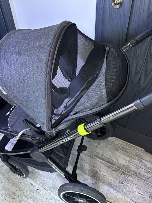 Wózek 2w1 Muuvo Quick 2.0 szary jak nowy