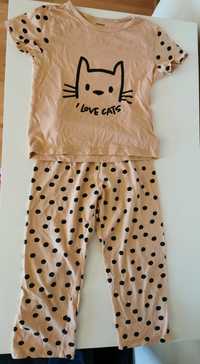 Piżamka Sinsay z kotkiem dla dziewczynki