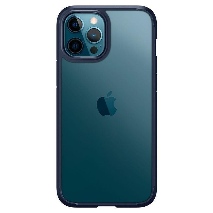 Etui Spigen Ultra Hybrid do iPhone 12/12 Pro, Granatowy