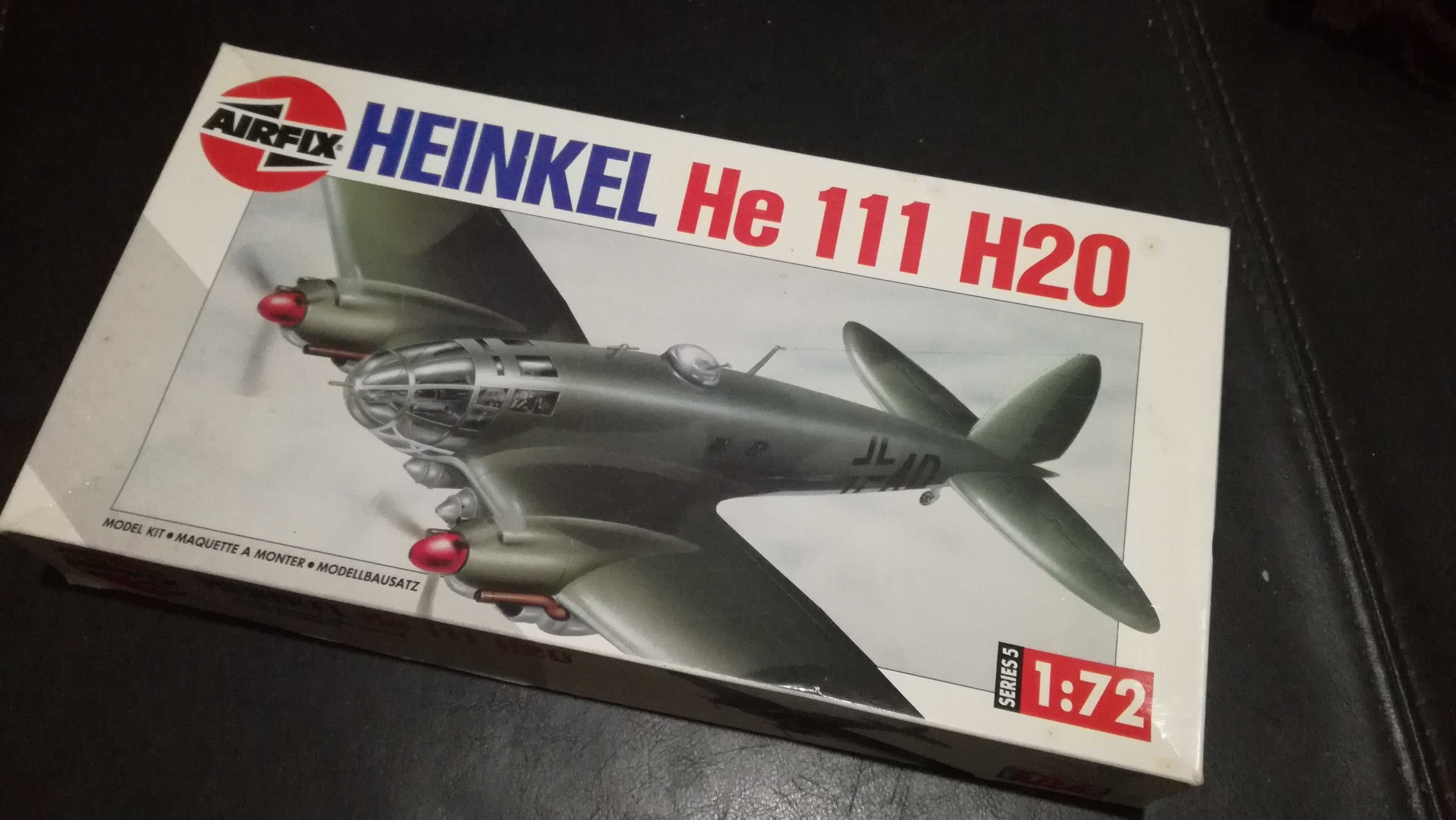 Kit modelismo novo AIRFIX Heinkel He-111 H-20