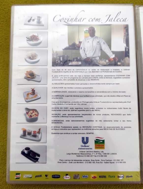 "Cozinhar com Jaleca" - 2 DVDs