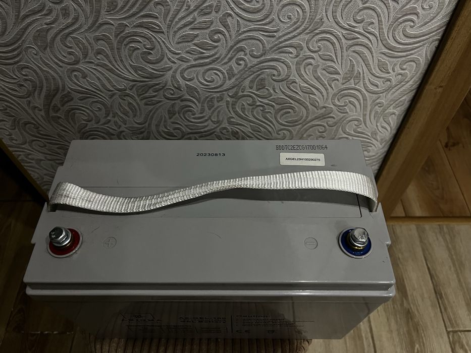 Axioma акумулятор гелевий 100ah 12v ибп