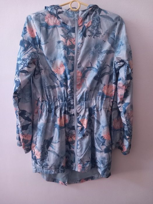 Kurtka w kwiaty roz.13/14 lat wymiary opis