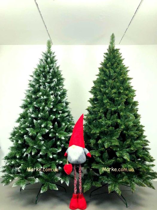 Густа штучна ялинка із пвх підвищеної якості 220 см 2,2 м 250 см 2,5 м