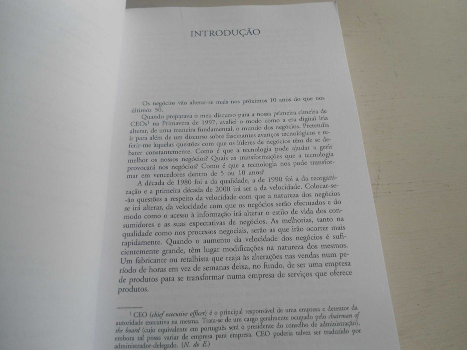 Negócios à Velocidade do Pensamento por Bill Gates