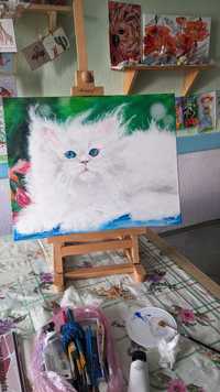 Картина "Котик" в дитячий інтер'єр