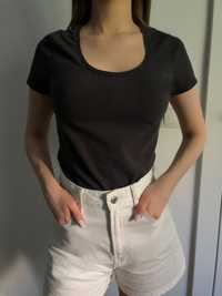 Nowa ciemno brązowa koszulka t-shirt damska Wardrobe Essentials S