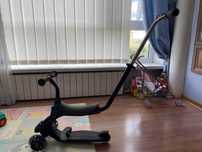 Самокат дитячий Qplay Sema Pro Триколісний 5 в 1 Black