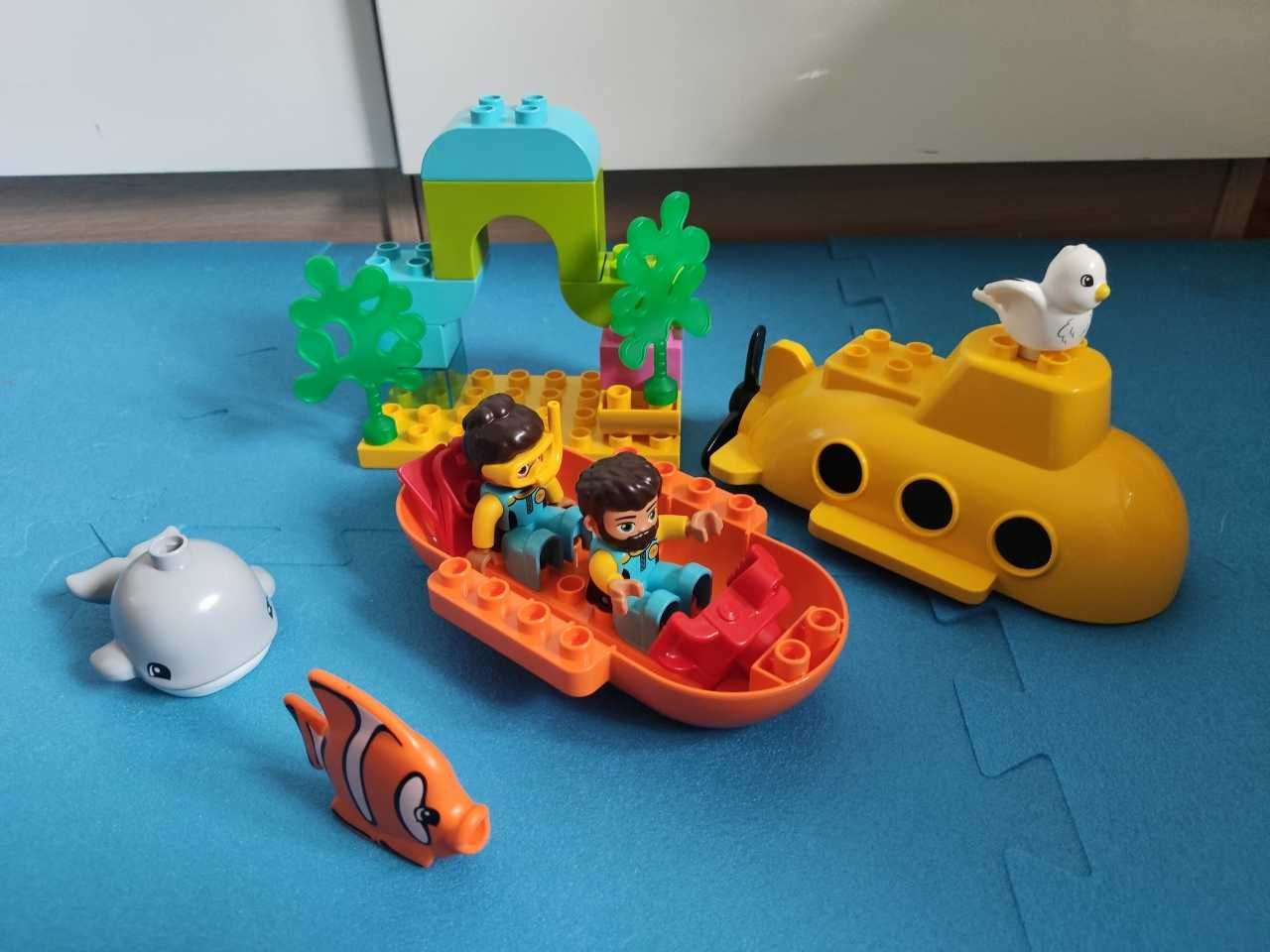 Lego Duplo łódź podwodna 10910 płetwy rybka