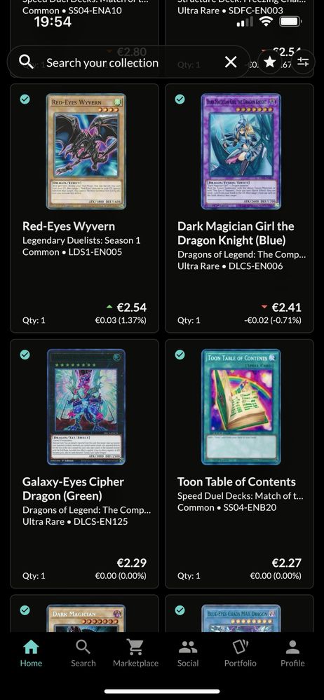400+ cartas de Yugioh