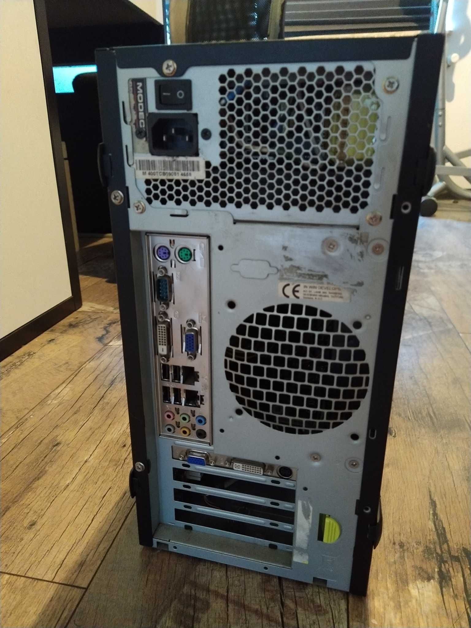 Komputer PC - Core 2 Duo E8400. 4GB RAM, GeForce 9400 GT (bez dysku)