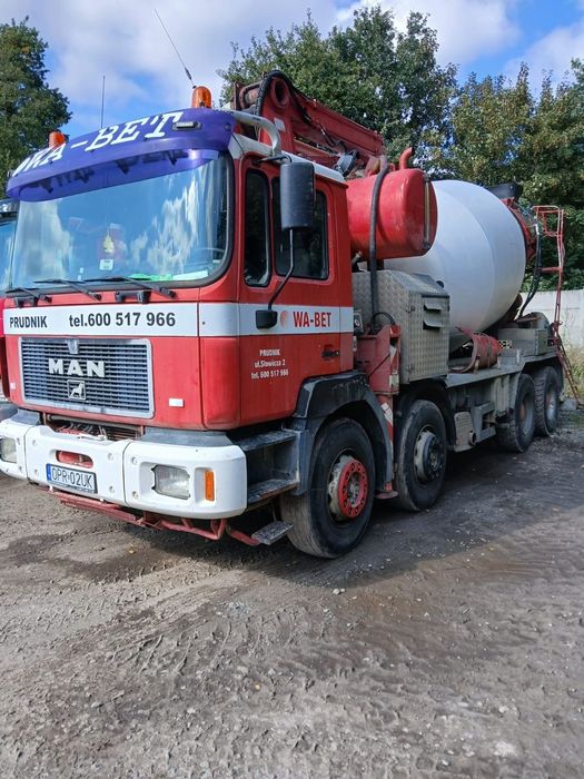 MAN 32.403  Pompogruszka CIFA, aktualny TDT, w ciągłym użytkowaniu
