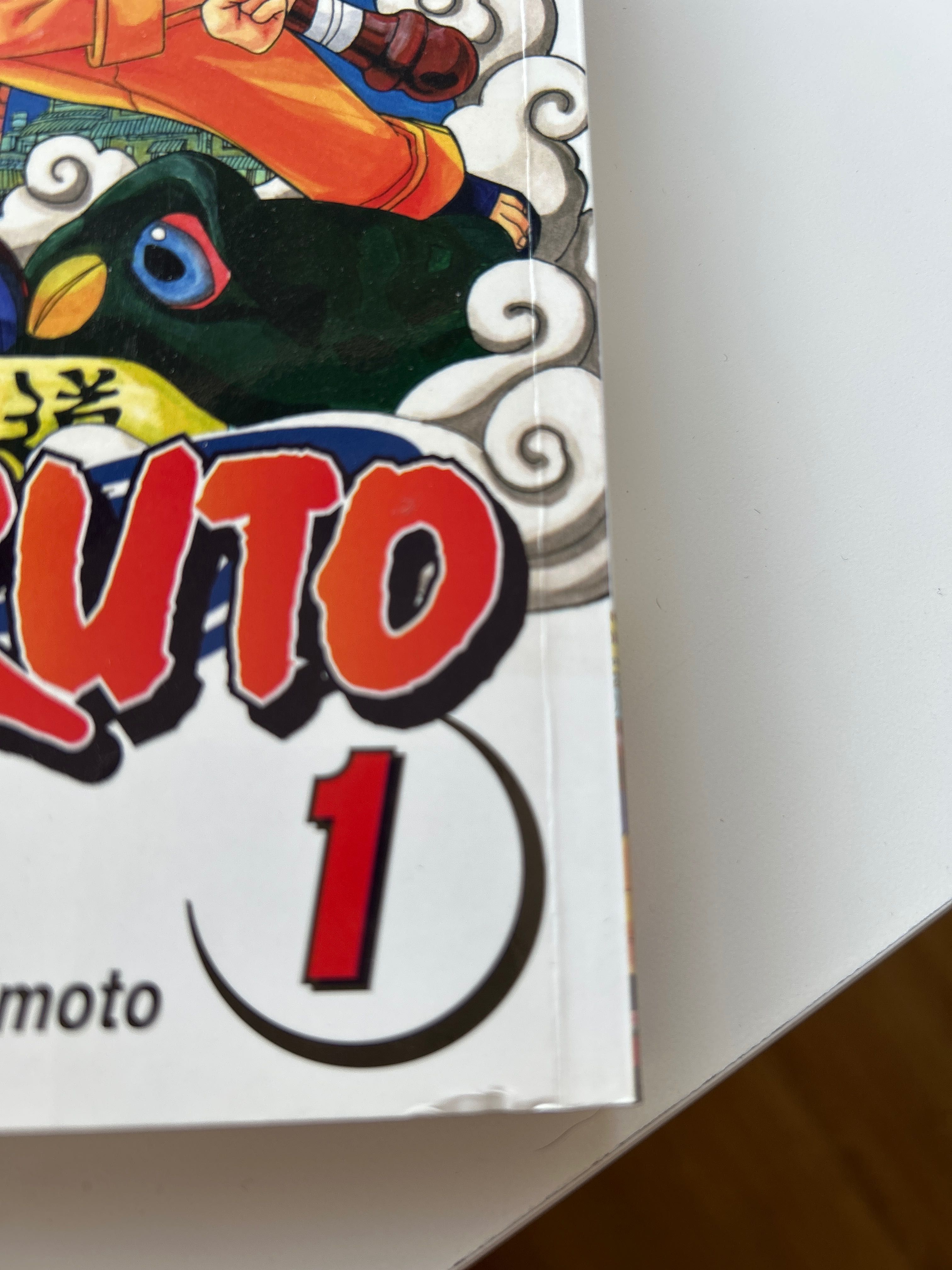 Naruto mangá volume 1, 2 e 3