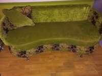 Zestaw sofa kanapa fotele pufy