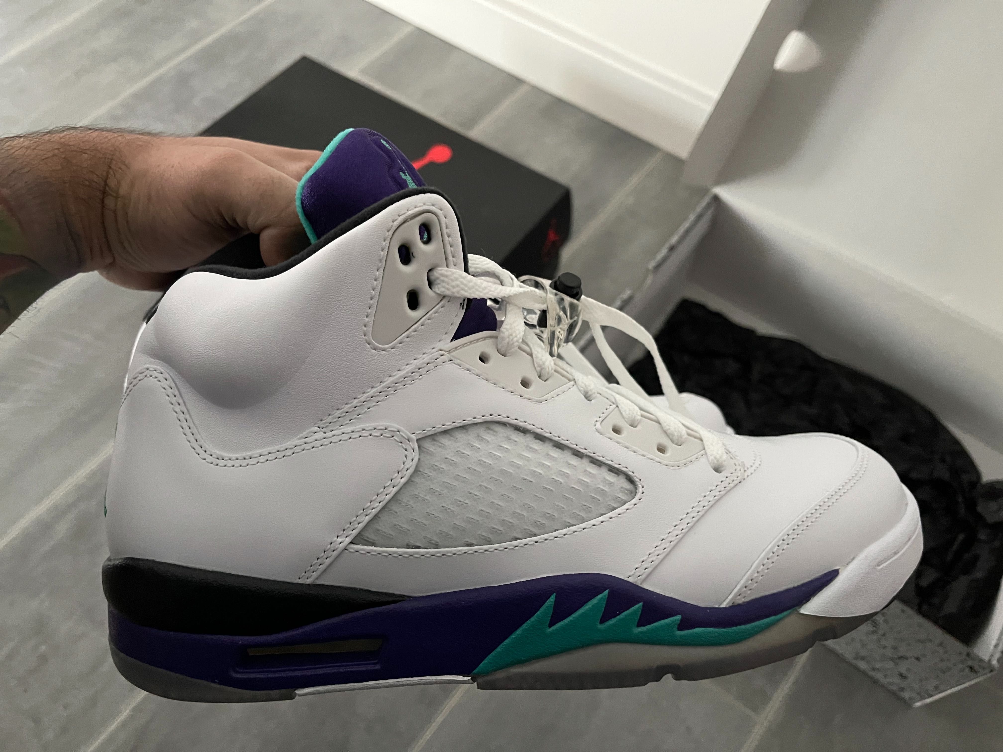 Jordan 5 grape 43 nowe