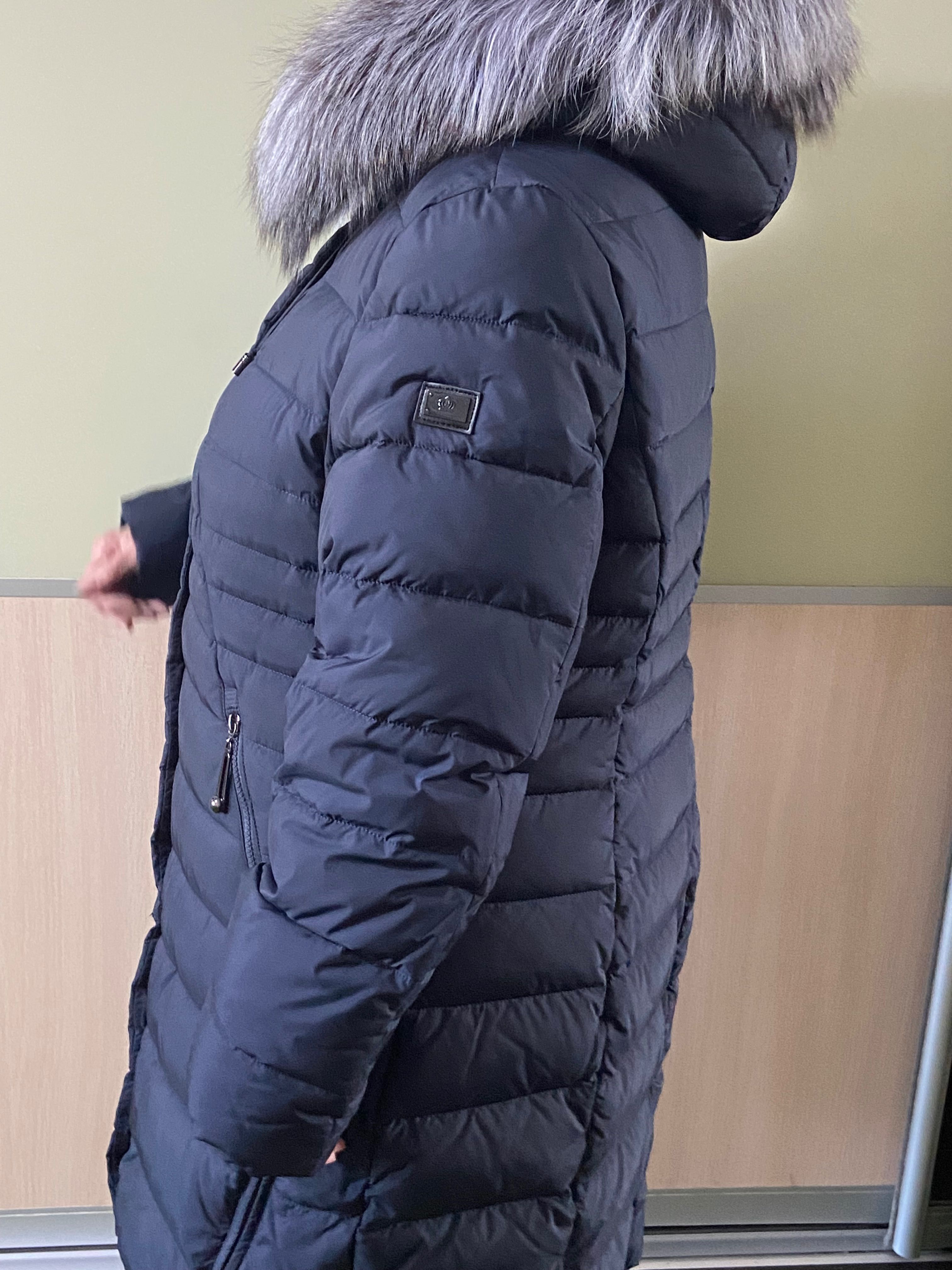 Жіноче зимове пальто Natali Milen натуральне хутро