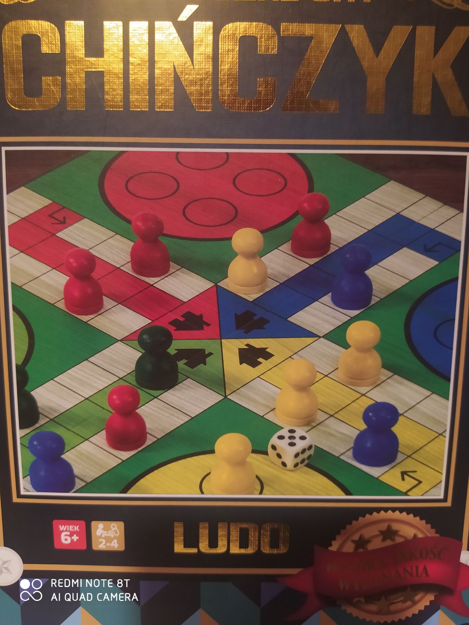 Nowa gra Chińczyk Ludo klasyczne gry CHIŃCZYK