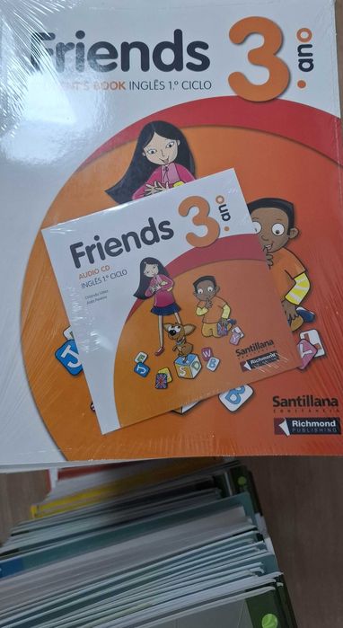 Oferta Manuais de Inglês Novos 3º e 4º Ano