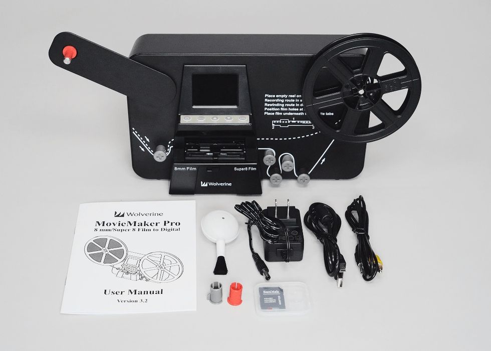 Сканер плівки MovieMaker для цифрового сканування плівки 8 мм та Super