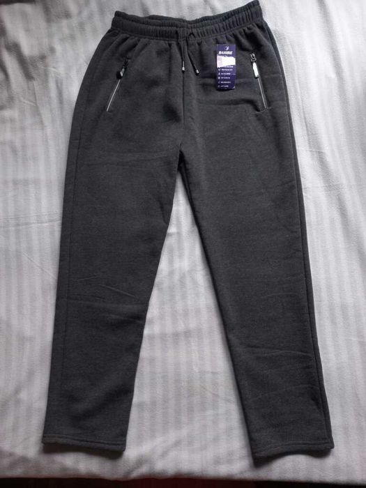 Spodnie dresowe męskie XL XXL czarne