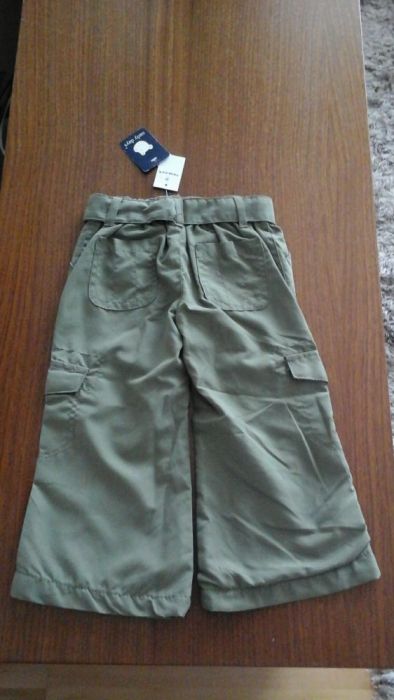 NOWE Spodnie dziewczęce EARLY DAYS kolor khaki rozmiar 12-18 miesięcy