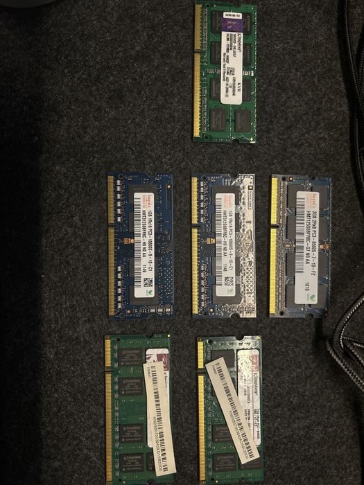 Memorias RAM para portateis