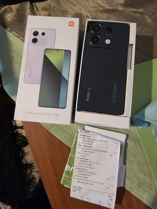 Xiaomi Redmi note 13 pro 5g. Com camera de 200 mega pixels