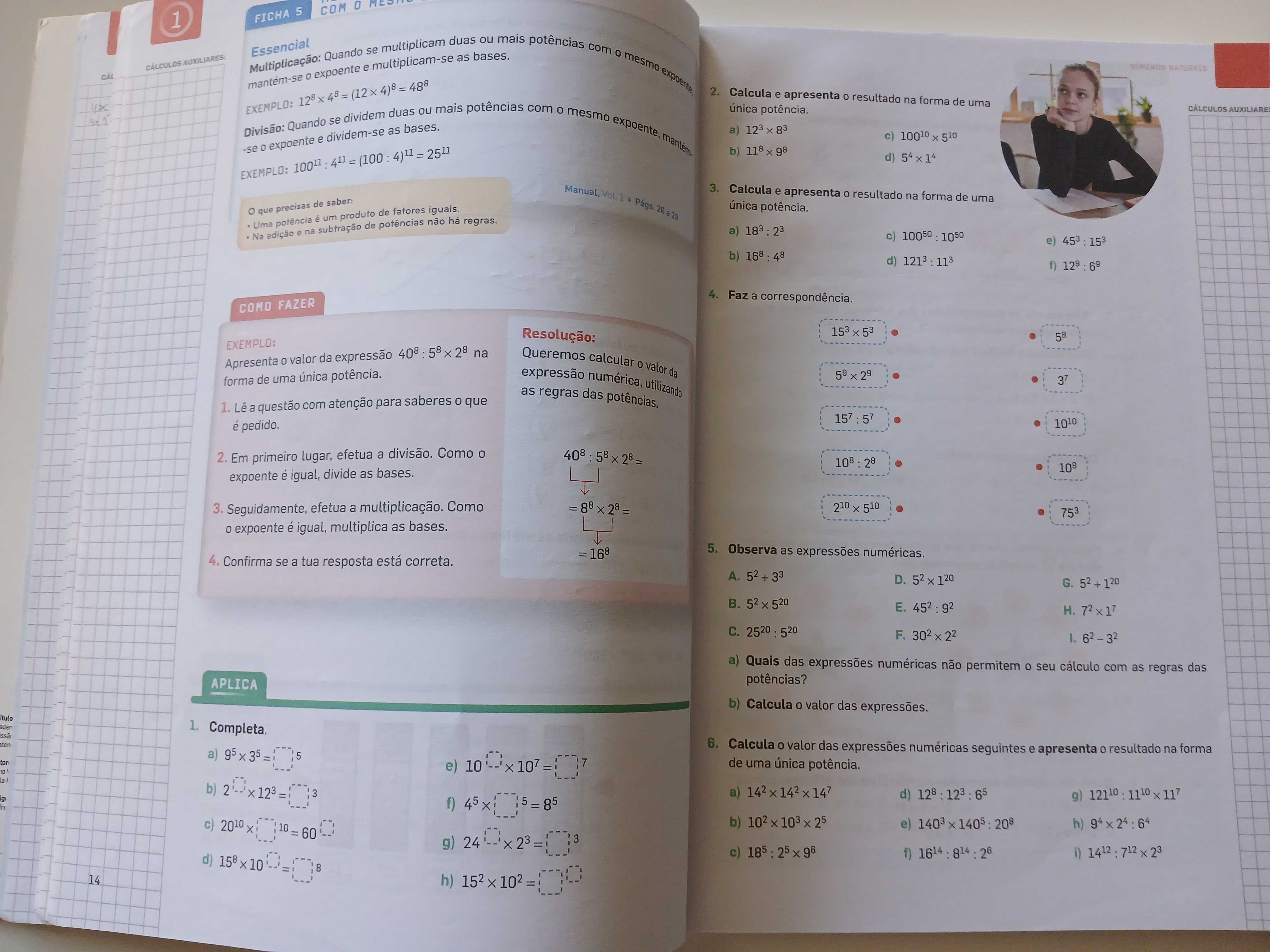 Exercícios Matemática 6º Ano