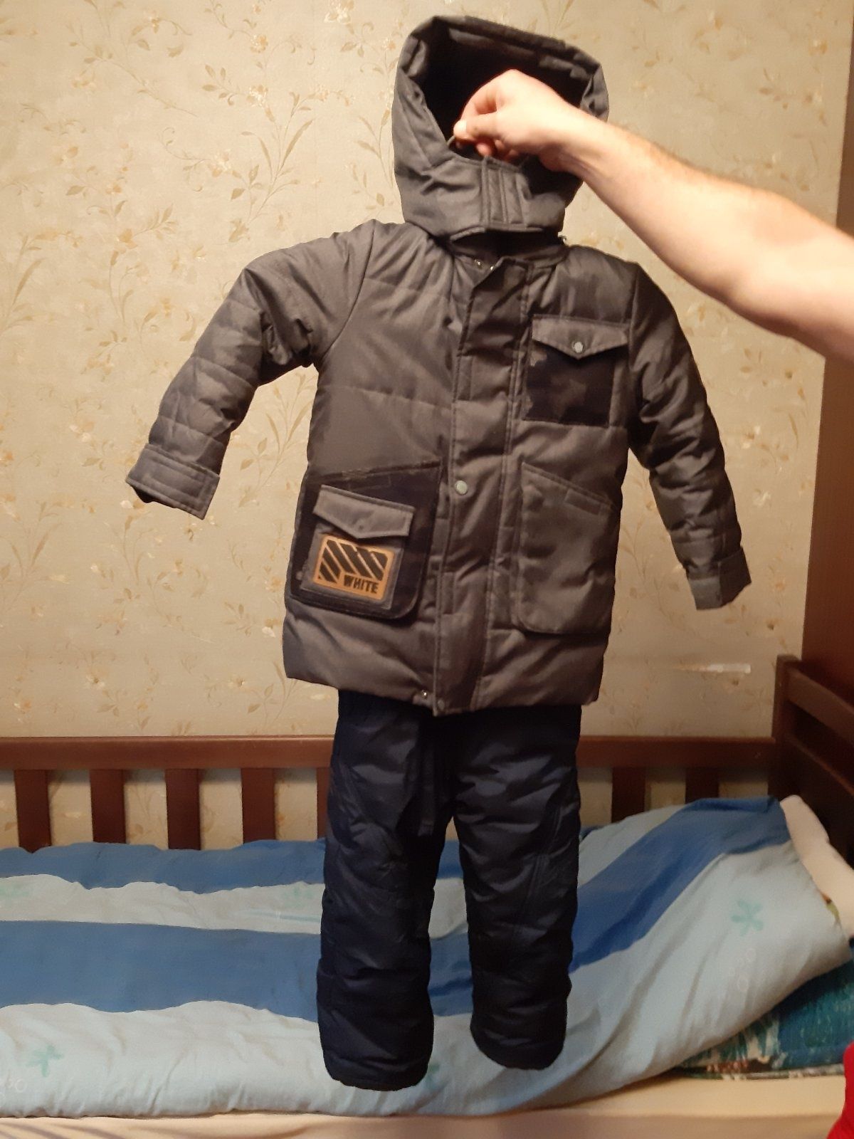 Зимний детский костюм на мальчика