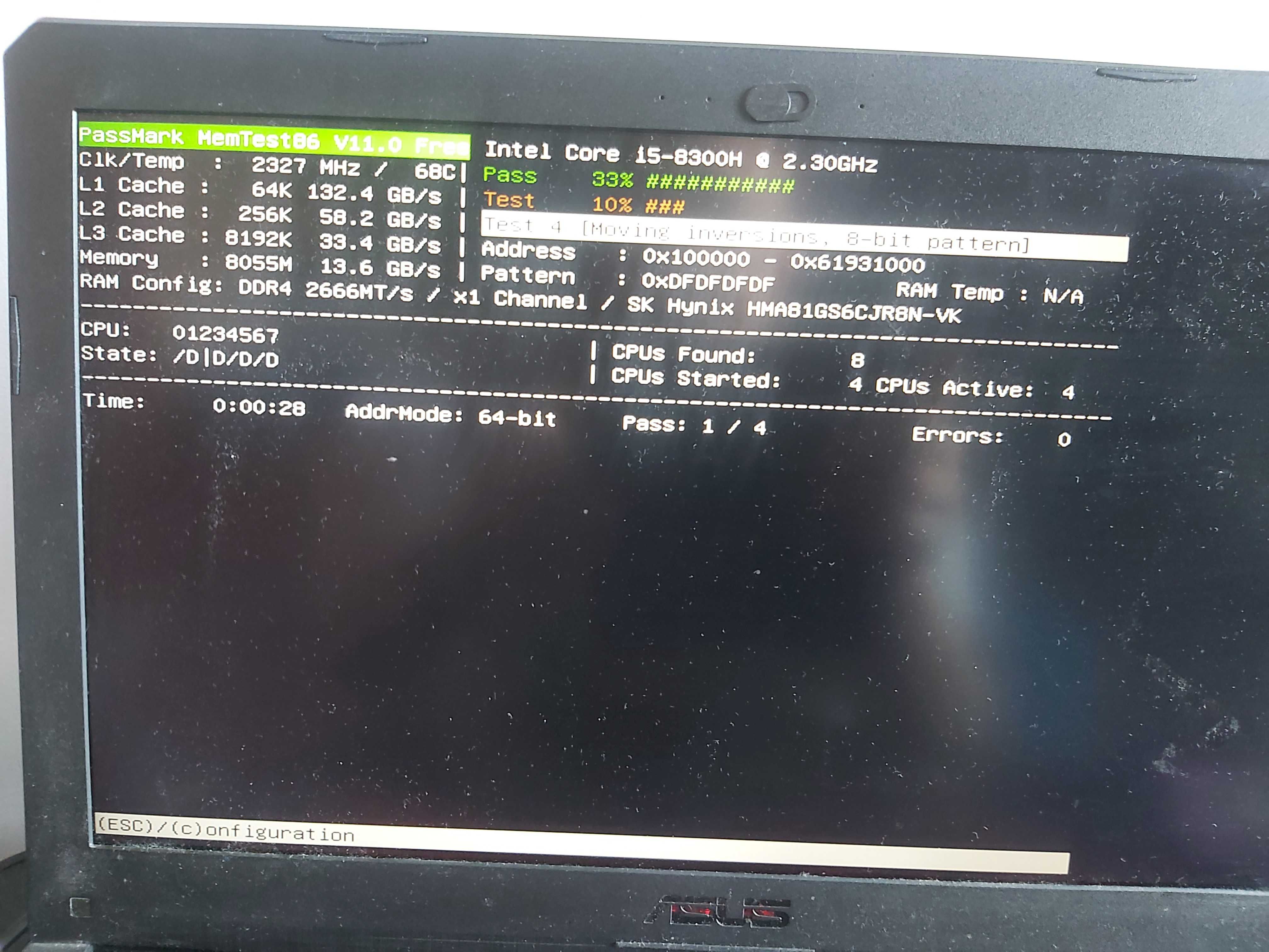 Pamięć DDR4 SODIMM 8GB - Hynix