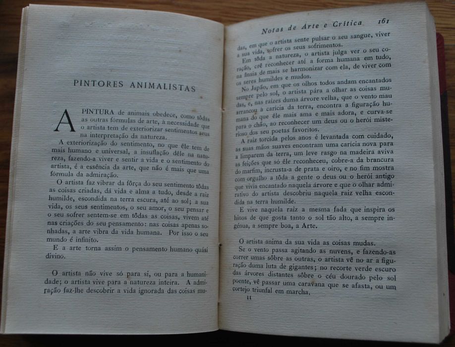 Notas de Arte Crítica - 1ª Edição Ano 1926