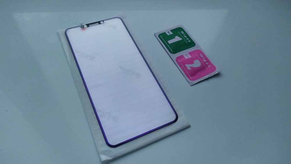 Скло захисне Huawei P Smart Plus, Nova 3i чорне 2.5 D Full Screen Full