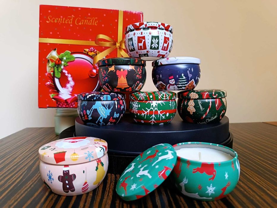 Zestaw świec sojowych 8 szt.