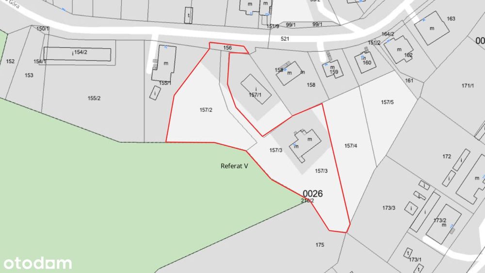 Działka przy lesie i z widokiem na morze Gdańsk Niedźwiednik 3686 m2