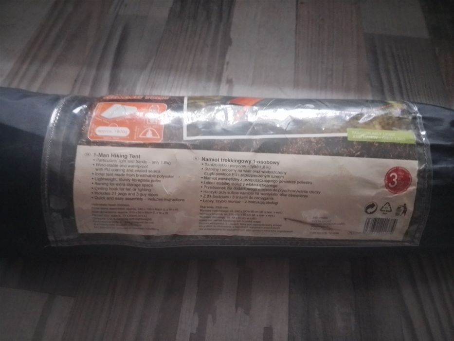 Namiot turystyczny 1-osobowy