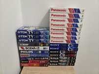 PRL Kasety VHS z nagraniami, 25 sztuk