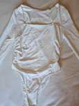 Body manga comprida branco