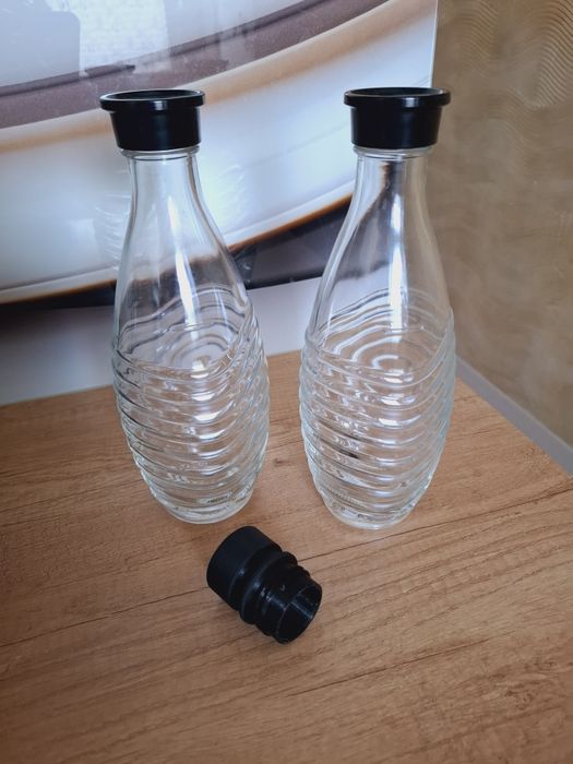 Butelki szklane do Sodastream Crystal + reduktor
